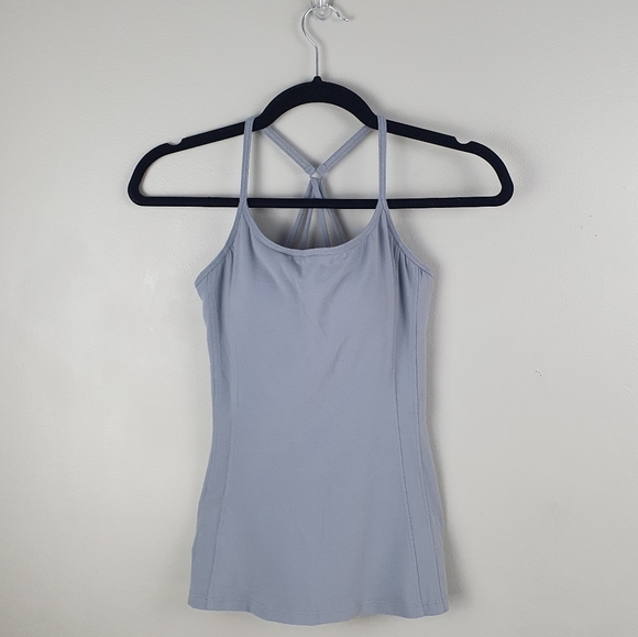 ATHLETA Activewear Top‎ Built-in Bra Gray Women's Size S - Picture 2 of 11